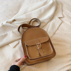 Vintage Mini Backpack Purse Preppy School Bag Women's Travel Daypack