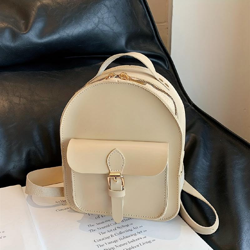 Vintage Mini Backpack Purse Preppy School Bag Women's Travel Daypack