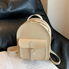 Vintage Mini Backpack Purse Preppy School Bag Women's Travel Daypack