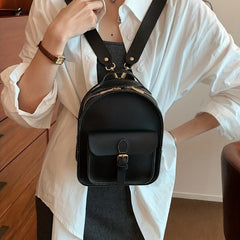 Vintage Mini Backpack Purse Preppy School Bag Women's Travel Daypack