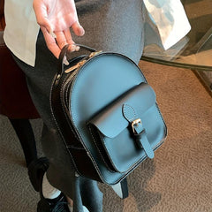 Vintage Mini Backpack Purse Preppy School Bag Women's Travel Daypack