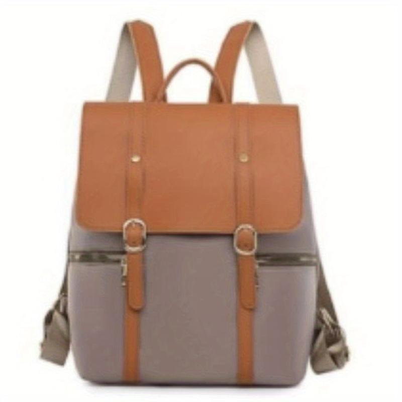 Large Capacity Nylon School Backpack Lightweight Travel Bag