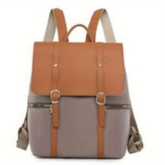 Large Capacity Nylon School Backpack Lightweight Travel Bag