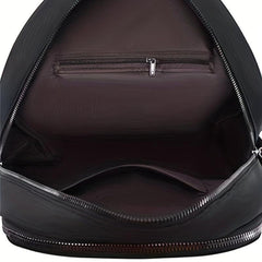 Quilted Large Capacity Backpack Nylon Durable Lightweight School Travel Bag