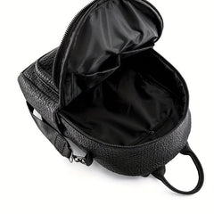 Anti Theft Mini Backpack Purse For Women Solid Backpack Ladies Shoulder Handbag