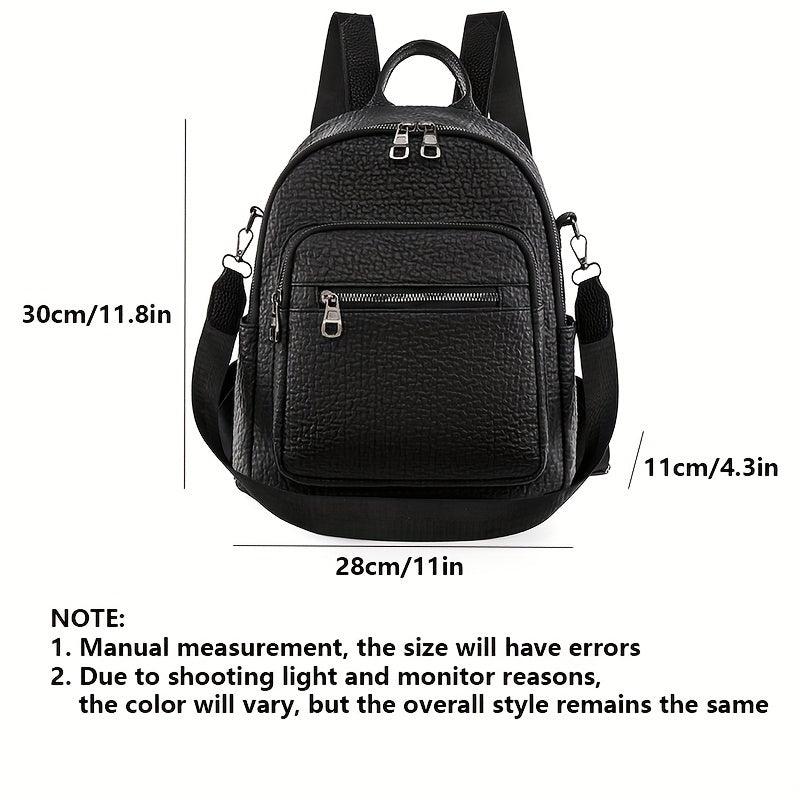 Anti Theft Mini Backpack Purse For Women Solid Backpack Ladies Shoulder Handbag