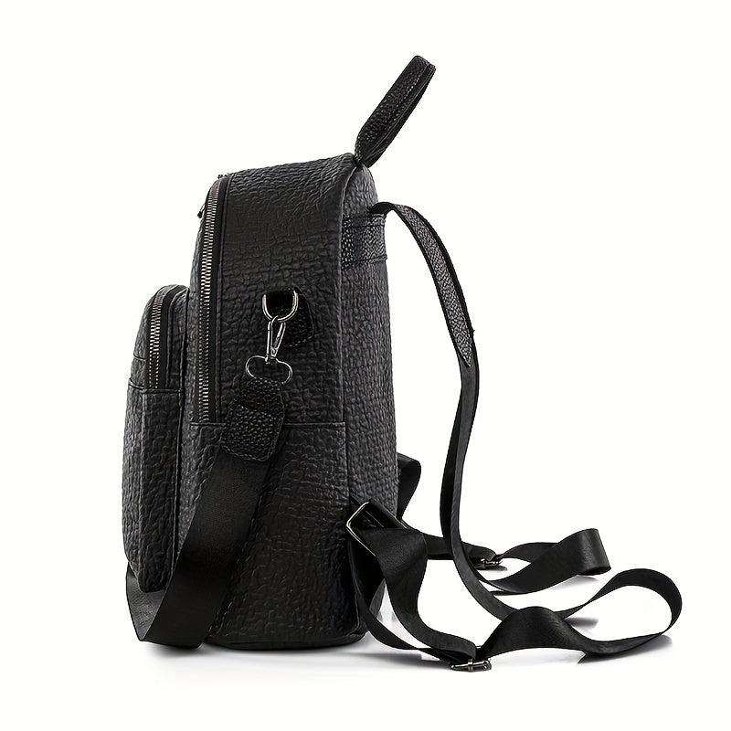 Anti Theft Mini Backpack Purse For Women Solid Backpack Ladies Shoulder Handbag