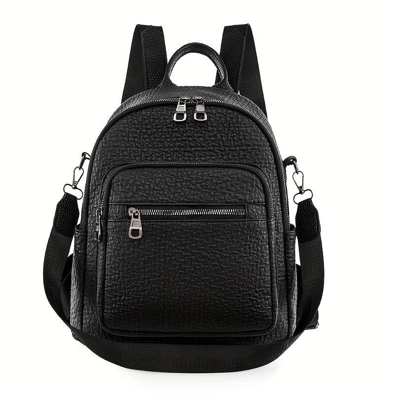 Anti Theft Mini Backpack Purse For Women Solid Backpack Ladies Shoulder Handbag