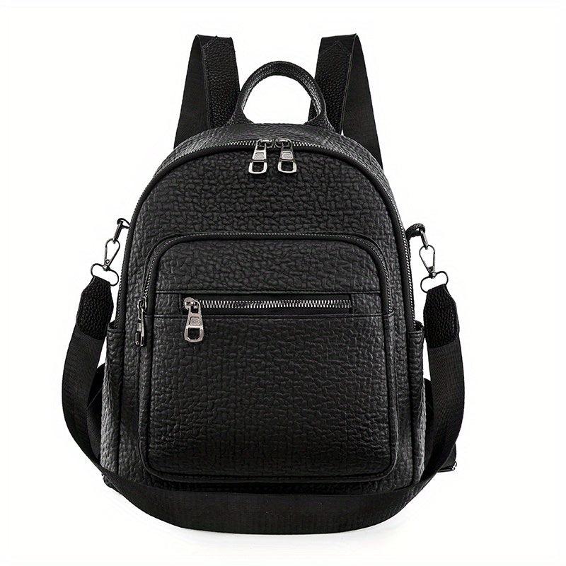 Anti Theft Mini Backpack Purse For Women Solid Backpack Ladies Shoulder Handbag