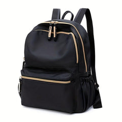 Oxford Cloth Backpack Casual Travel School Bag Women's Functional Daypack