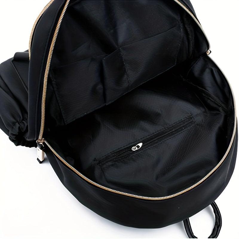 Oxford Cloth Backpack Casual Travel School Bag Women's Functional Daypack