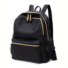 Oxford Cloth Backpack Casual Travel School Bag Women's Functional Daypack