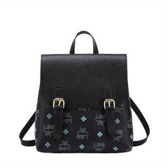 Vintage Pattern Backpack All Match Rucksack Travel Storage Bag