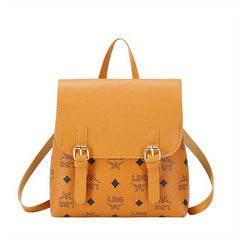 Vintage Pattern Backpack All Match Rucksack Travel Storage Bag