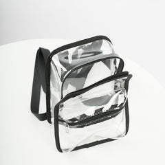 Clear PVC Backpack Waterproof School Bag Daypack Travel Concert