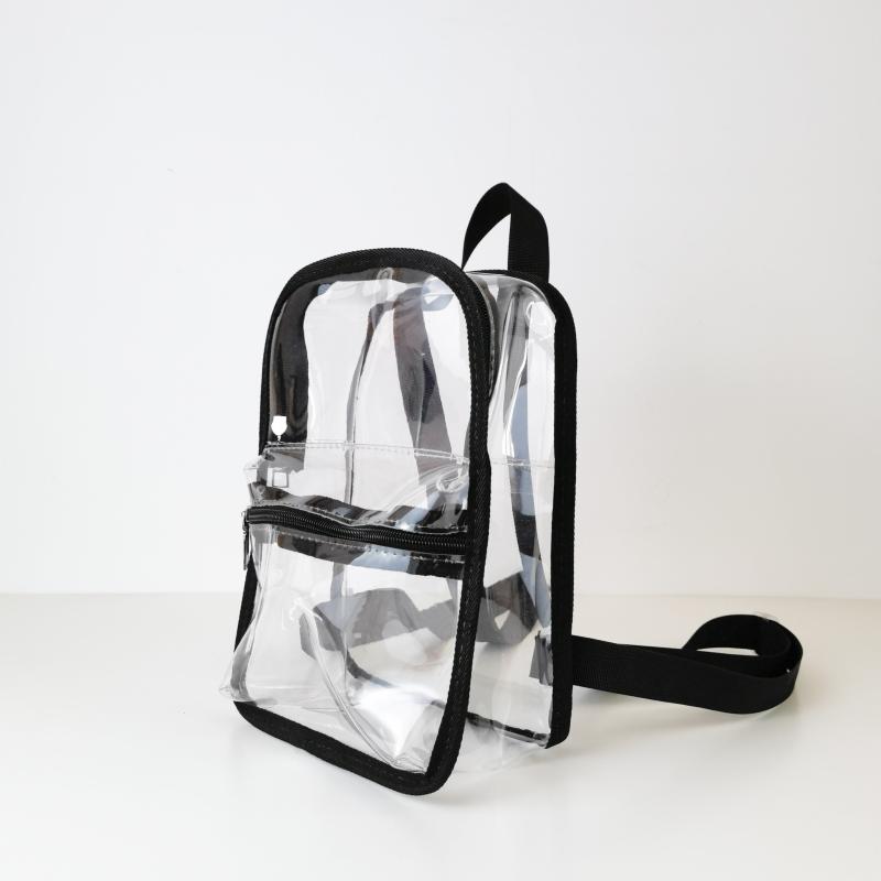 Clear PVC Backpack Waterproof School Bag Daypack Travel Concert