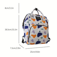 Large Capacity Diaper Backpack Functional Storage Mommy Bag Baby Nappy Bag