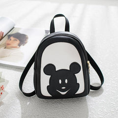 Cartoon Pattern Mini Zipper Backpack Women's Bags