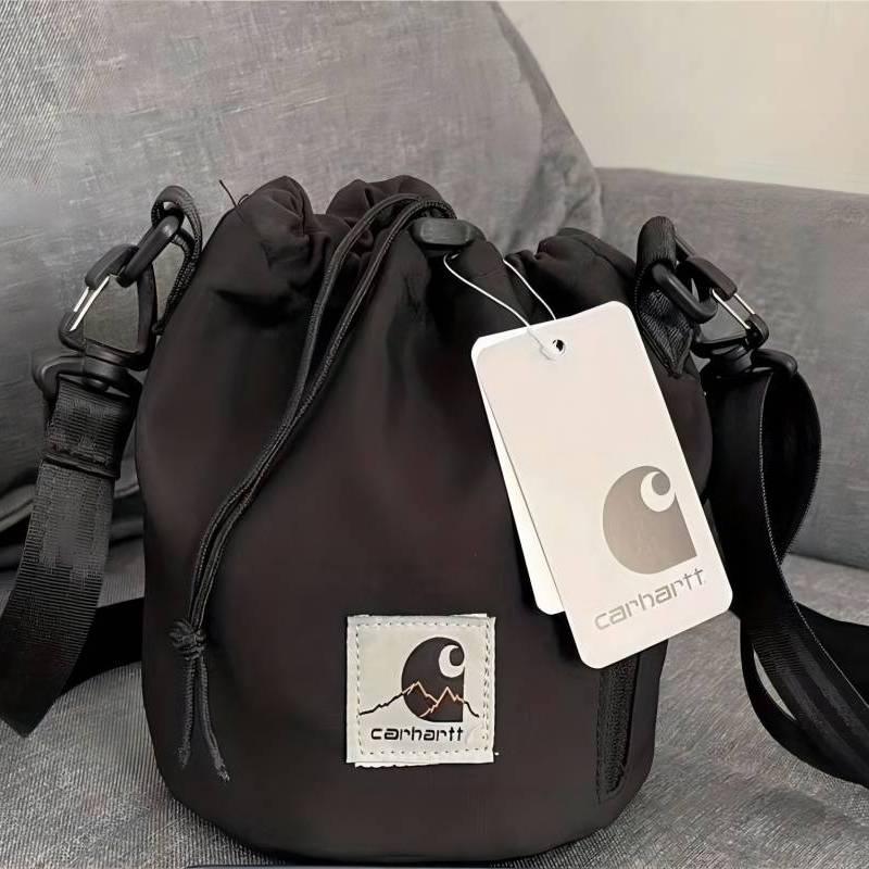 Solid Drawstring Bucket Bag for Outdoor Sports - Hiking Mountaineering