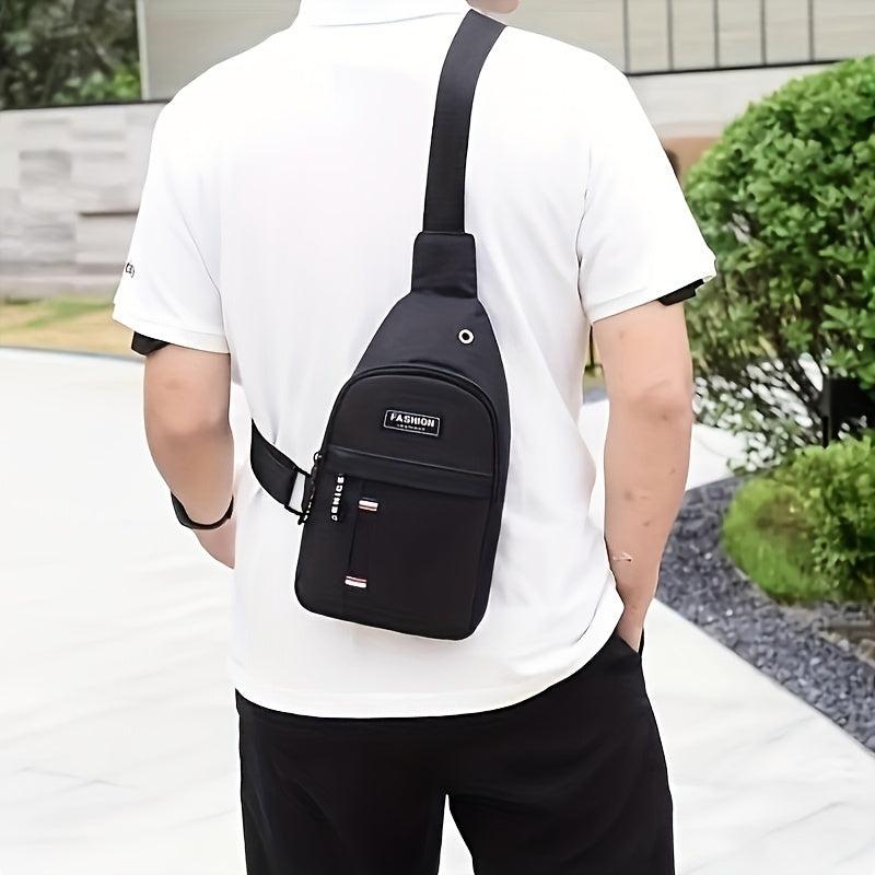 Men's Casual Outdoor Chest Bag Mountaineering Cycling Shoulder Bag