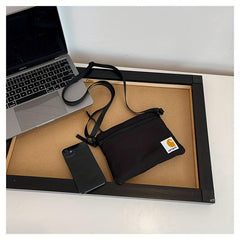 Casual Canvas Crossbody Bag Small Shoulder Bag