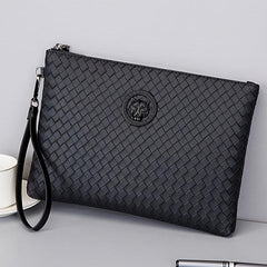 Men's Woven Clutch Bag for Stylish Accessory