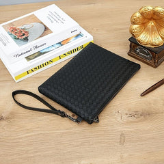 Men's Woven Clutch Bag for Stylish Accessory