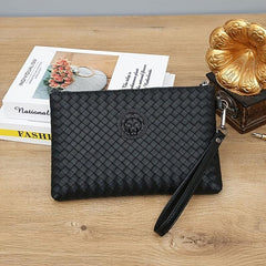 Men's Woven Clutch Bag for Stylish Accessory