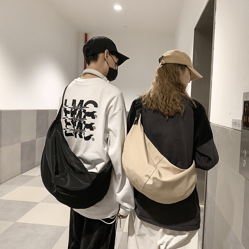 Large Capacity Chest Bag Street Style Crossbody Bag Men Women