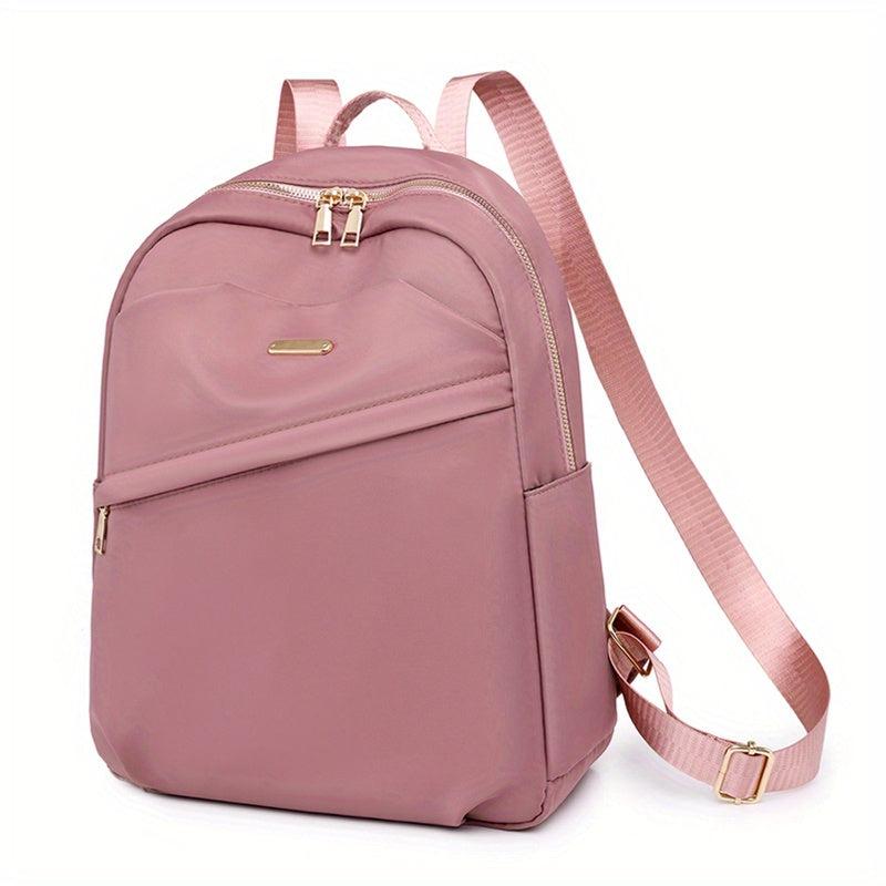 Large Capacity Backpack Nylon Durable Lightweight School Travel Commuter Bag