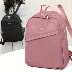 Large Capacity Backpack Nylon Durable Lightweight School Travel Commuter Bag