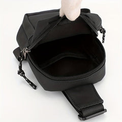 Men's Casual Nylon Mini Chest Satchel