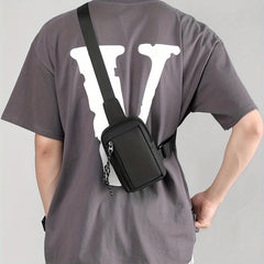 Men's Casual Nylon Mini Chest Satchel