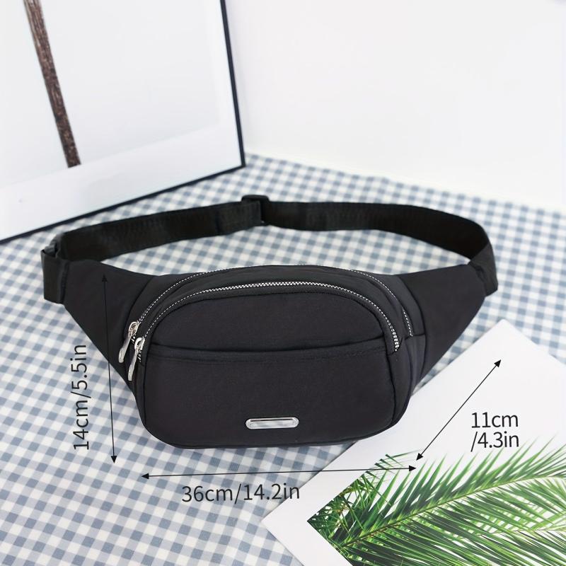 Men's Waist Bag Chest Bag Outdoor Sports Hiking Running Cycling