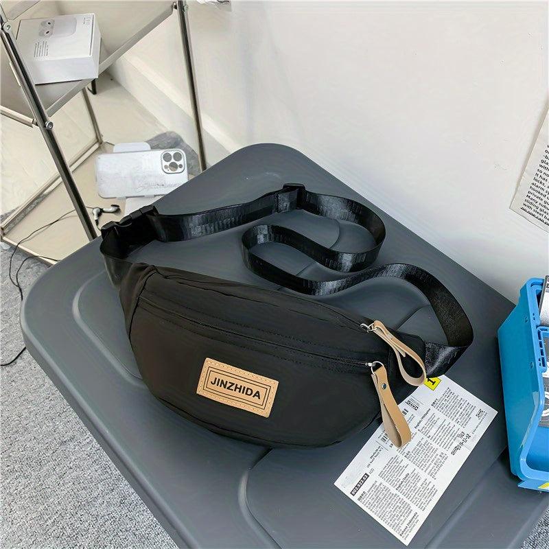 Casual Chest Bag Travel Lightweight Waist Bag Waterproof Nylon Shoulder Bag