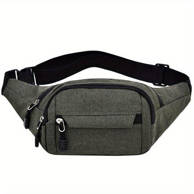 Casual Solid Chest Bag Crossbody Sling Bag for Men and Women