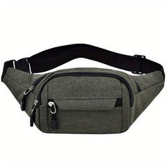 Casual Solid Chest Bag Crossbody Sling Bag for Men and Women