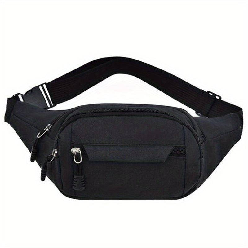 Casual Solid Chest Bag Crossbody Sling Bag for Men and Women