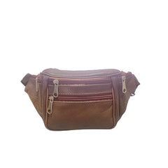 Men's Leather Waist Bag Top Layer Cowhide Shoulder Bag