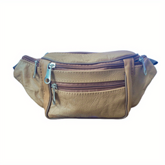 Men's Leather Waist Bag Top Layer Cowhide Shoulder Bag