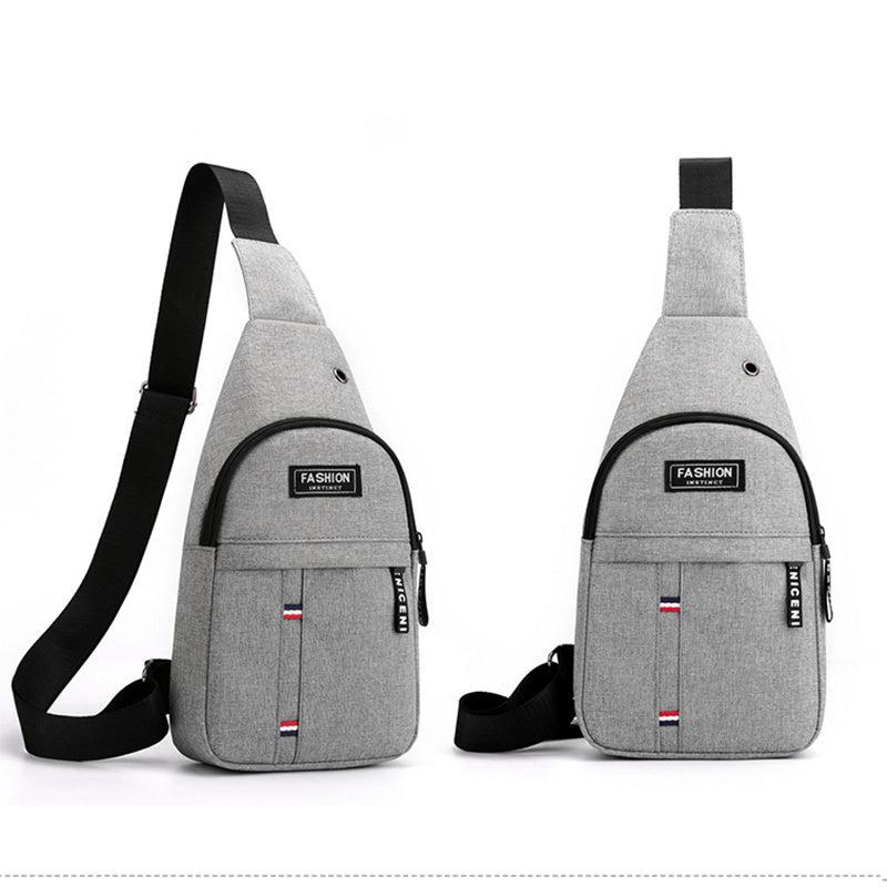 Men's Chest Bag Crossbody Bag Travel Small Backpack Oblique Bag Sports Bag
