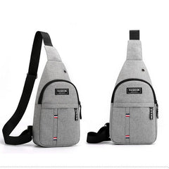 Men's Chest Bag Crossbody Bag Travel Small Backpack Oblique Bag Sports Bag