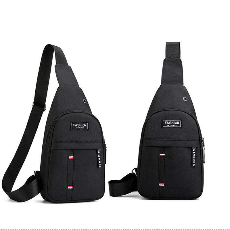 Men's Chest Bag Crossbody Bag Travel Small Backpack Oblique Bag Sports Bag