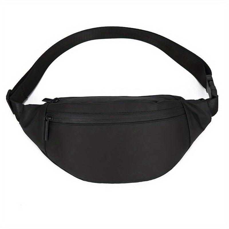 Solid Chest Bag Single Shoulder Bag Waist Bag Mobile Phone Holder