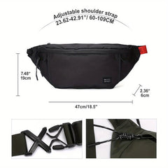 Large Waterproof Fanny Pack for Men Women