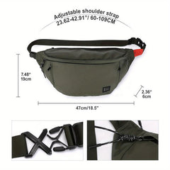 Large Waterproof Fanny Pack for Men Women