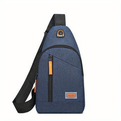Casual Men's Chest Bag Large Capacity Messenger Single Back