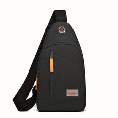 Casual Men's Chest Bag Large Capacity Messenger Single Back