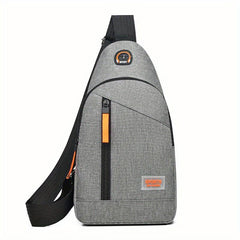 Casual Men's Chest Bag Large Capacity Messenger Single Back
