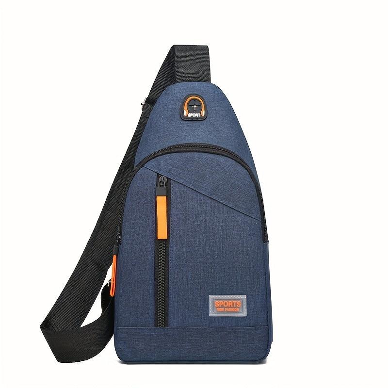 Casual Men's Chest Bag Large Capacity Messenger Single Back